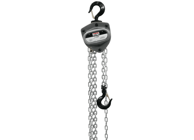 1-Ton Hand Chain Hoist with 10' Lift & Overload Protection | L-100-100WO-10 