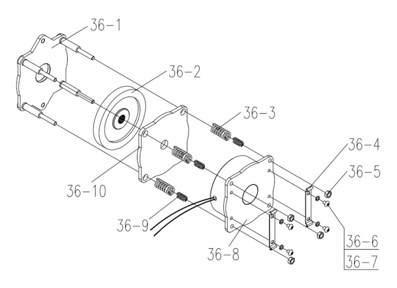 1SS-3C-15 Brake Assembly