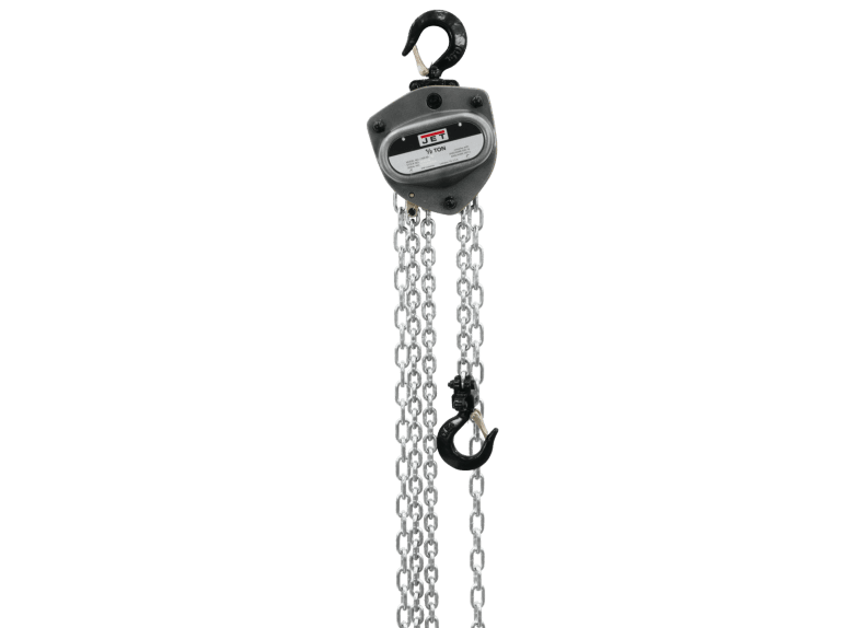 1/2-Ton Hand Chain Hoist with 15' Lift & Overload Protection | L-100-50WO-15
