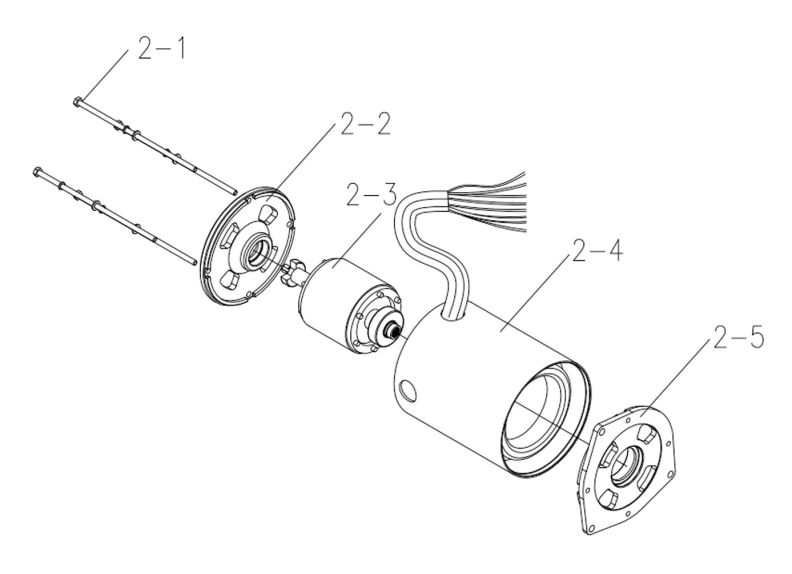2SS-1C-20 Motor Assembly