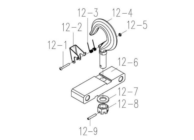 2SS-1C-20 Hook Assemblies
