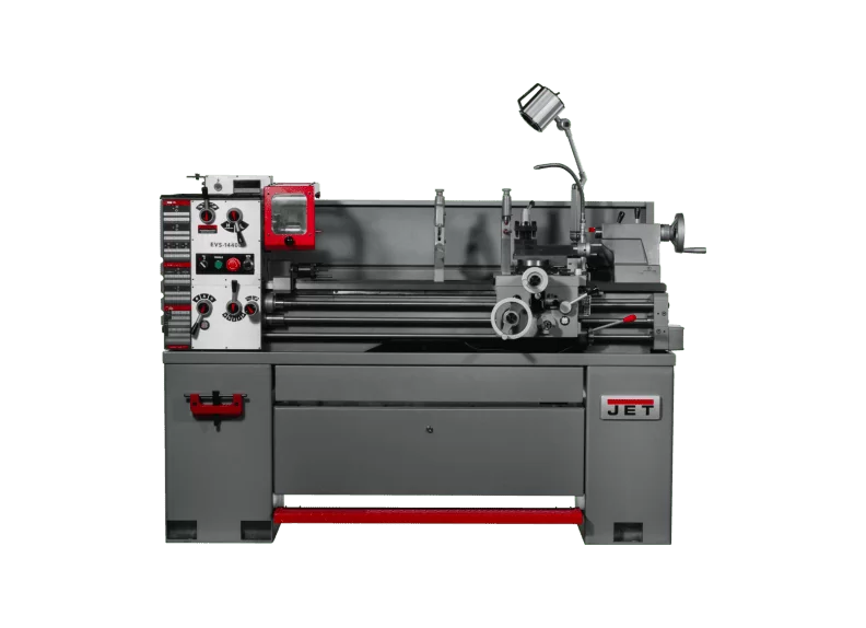 EVS-1440 Electronic Variable Speed lathe with Acu-Rite 203 DRO,3HP