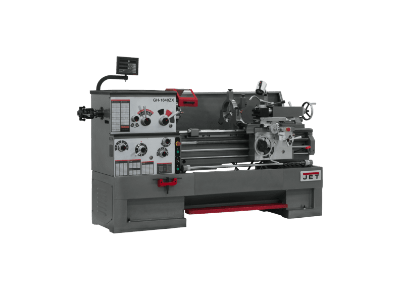 GH-1640ZX With Newall DP700 DRO With Taper Attachment and Collet Closer