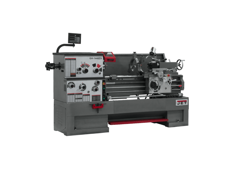GH-1440ZX With Newall DP700 DRO With Taper Attachment and Collet Closer