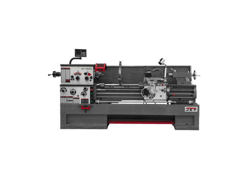 GH-1660ZX With ACU-RITE 203 DRO With Taper Attachment and Collet Closer