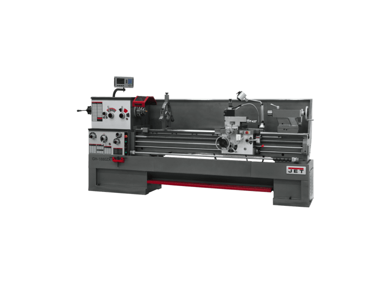 GH-1880ZX With ACU-RITE 303  DRO With Taper Attachment and Collet Closer
