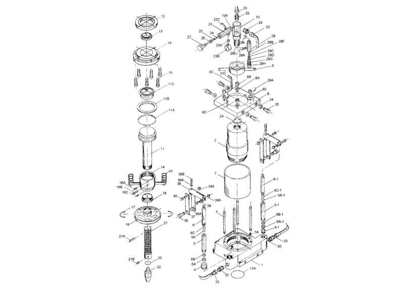 HP-35A Head Assembly 