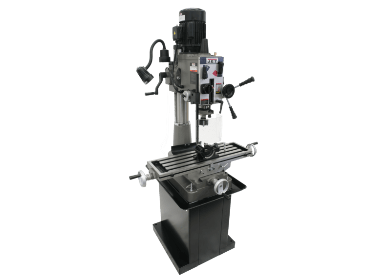 JMD-40GH Geared Head Mill/Drill with Newall DP700 2-Axis DRO & X-Powerfeed