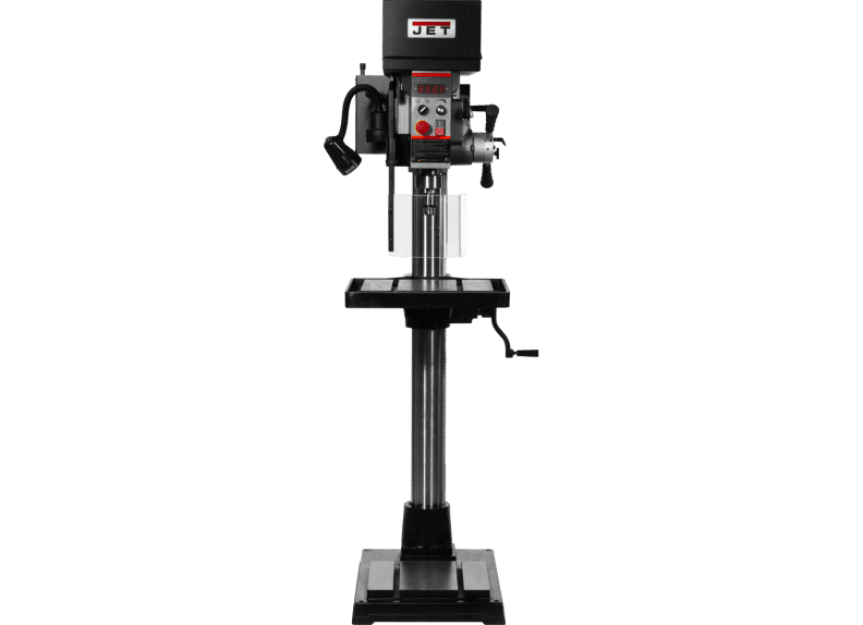 JDPE-20EVSC-PDF, 20-Inch EVS Drill Press with Power Downfeed, Clutch, 2HP, 1Ph 115V