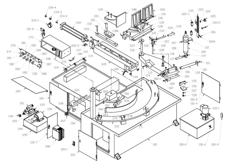 MBS-1323EVS-H-4 Base Assembly 