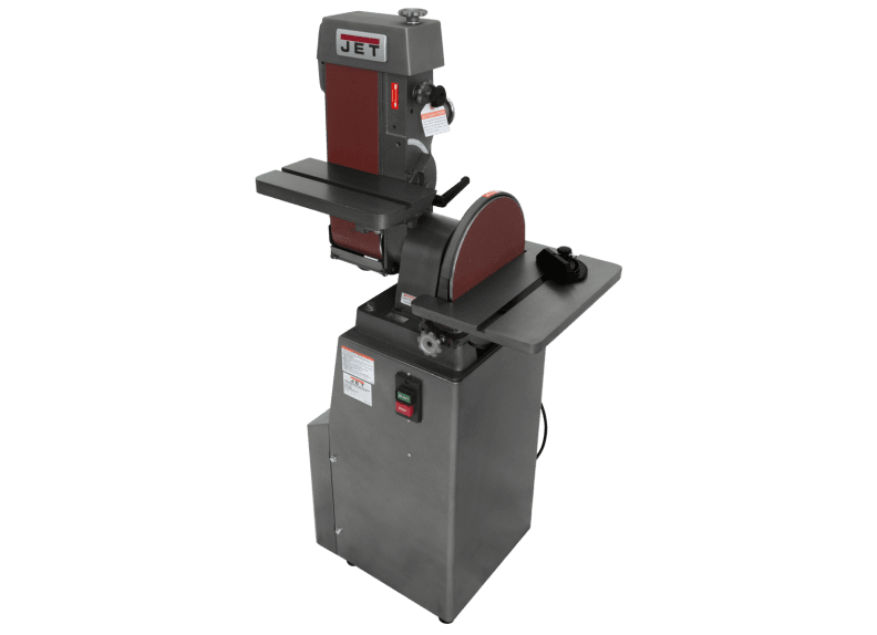 J-4200A-2, 6" x 48" Industrial Combination Belt and 12" Disc Finishing Machine 230V 1Ph