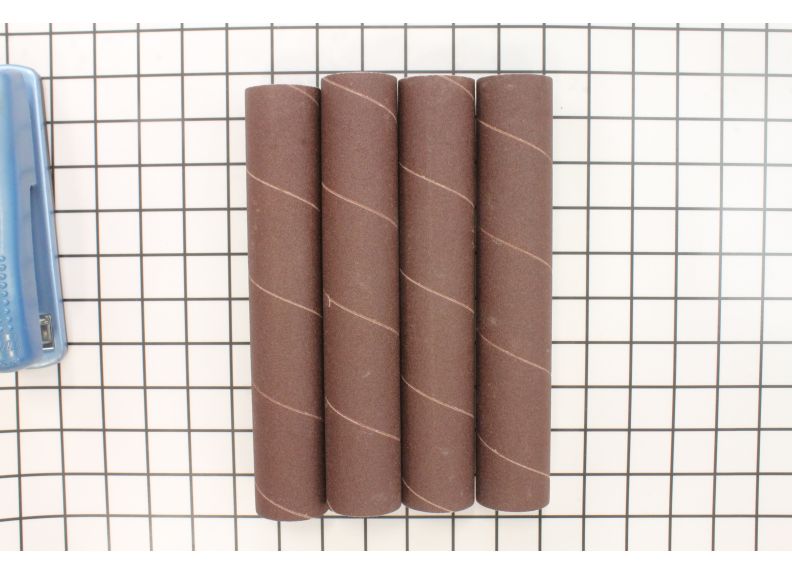 JET —  Sanding Sleeves, 1-1/2 x 9 in,  100 Grit, Pack of 4