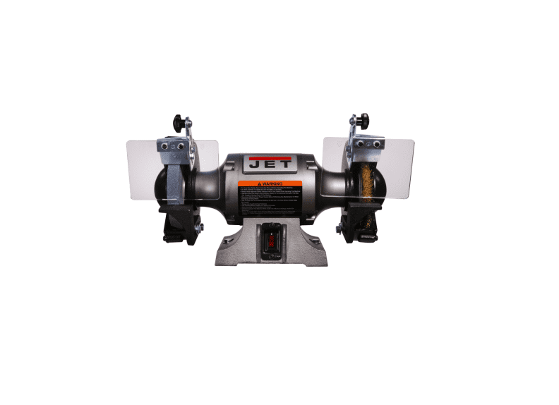 JBG-6W Shop Grinder with Grinding Wheel and Wire Wheel
