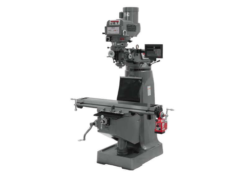 JTM-4VS Mill With Newall DP700 DRO and X- Axis Powerfeed