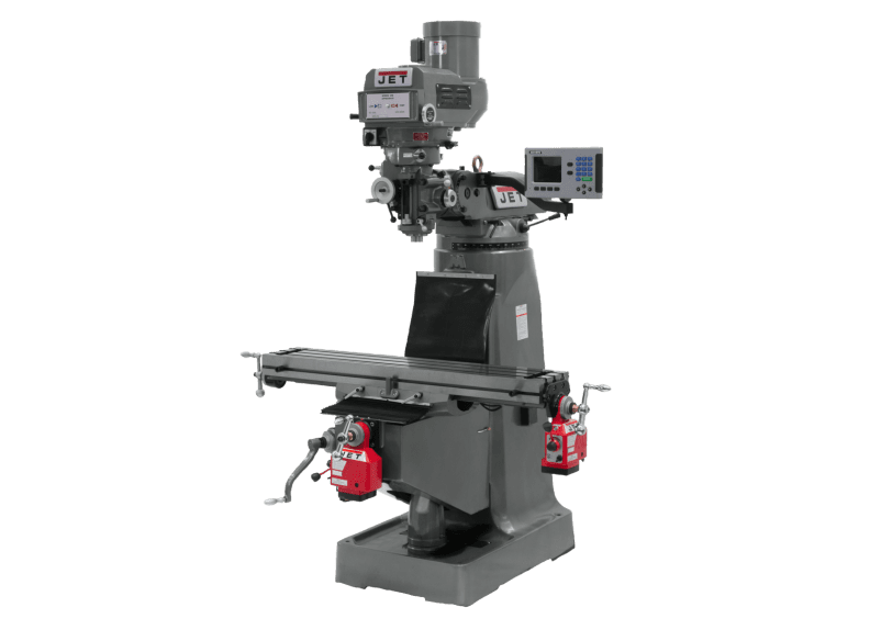 JTM-4VS Mill With ACU-RITE 203 DRO With X and Y-Axis Powerfeeds