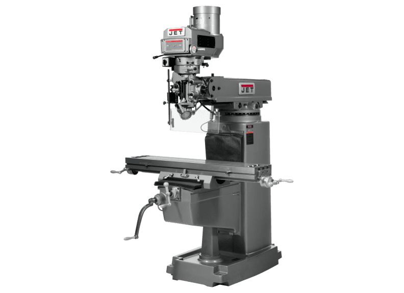 JTM-1050VS2 Mill With ACU-RITE 203 DRO With X and Y-Axis Powerfeeds