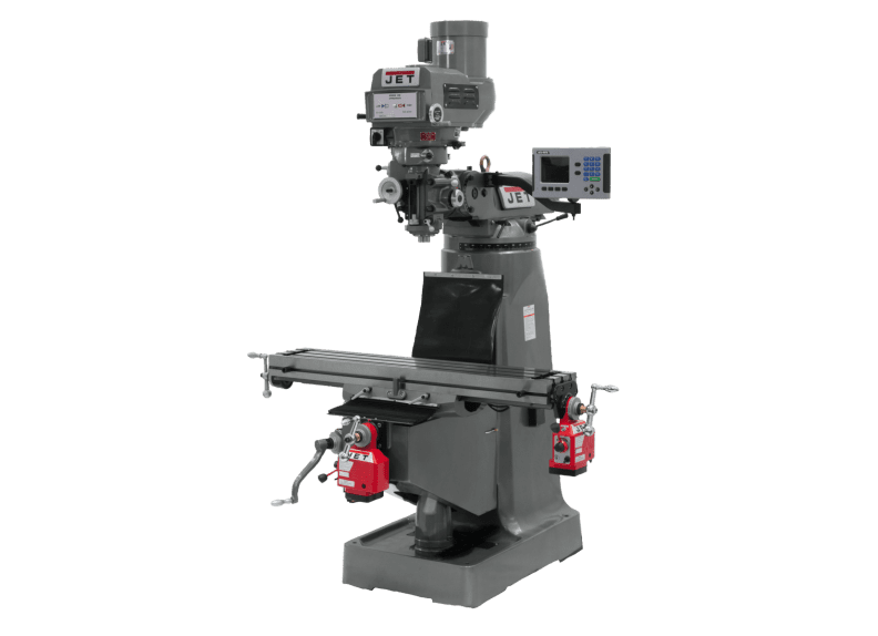 JTM-4VS Mill With 303 DRO With X and Y-Axis Powerfeeds