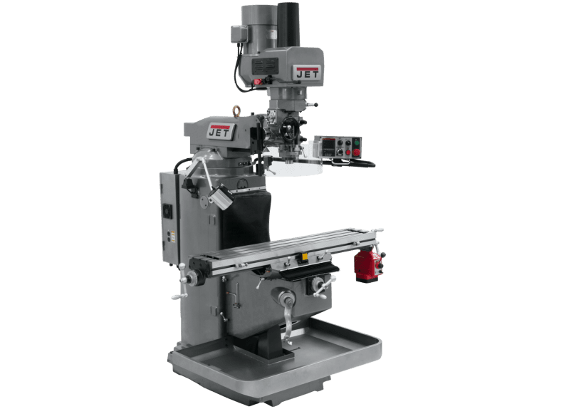 JTM-949EVS Mill With X-Axis Powerfeed and Air Powered Draw Bar
