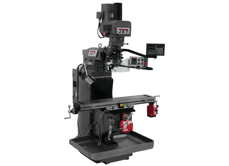 JTM-949EVS with Newall DP700 DRO, X & Y Powerfeeds & Air Power Drawbar
