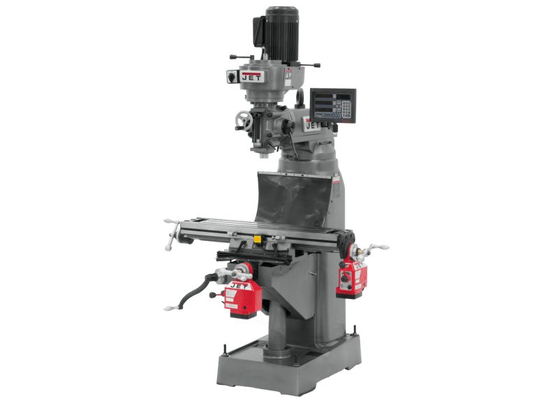 JVM-836-3 Mill With Newall DP700 DRO With X and Y-Axis Powerfeeds