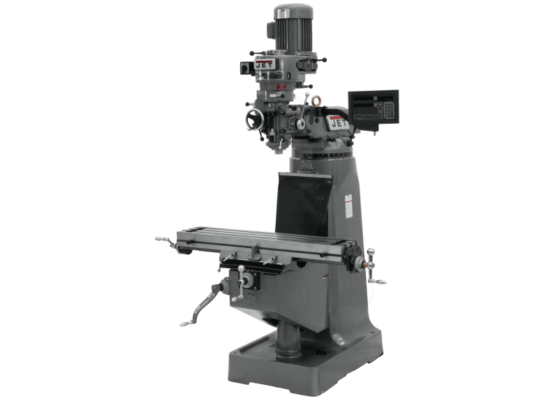 JTM-1 Mill With 3-Axis Newall DP700 DRO (Knee)