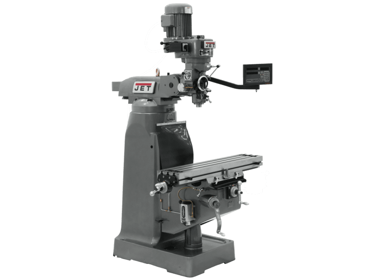 JVM-836-1 Mill With 3-Axis Newall DP700 DRO (Knee)