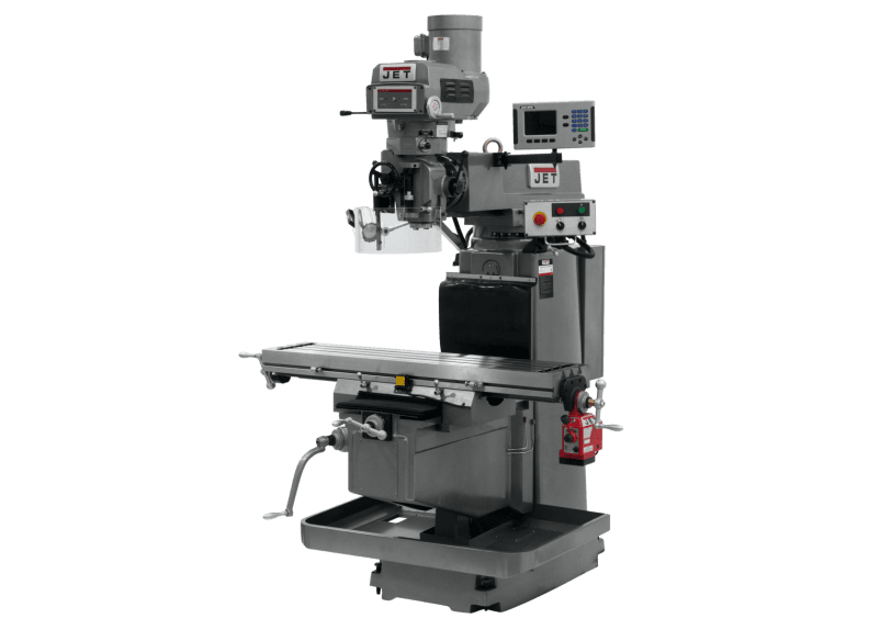 JTM-1254VS with ACU-RITE 203 DRO, X Powerfeed