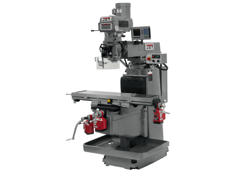 JTM-1254VS with ACU-RITE 203 3X (Q) DRO, X, Y & Z Powerfeeds