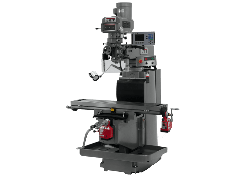 JTM-1254RVS with ACU-RITE 203 3X (Q) DRO, X & Y Powerfeeds