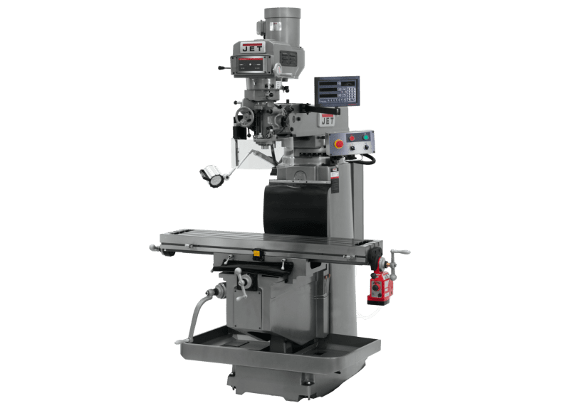 JTM-1254RVS with NEWALL DP700 3X (K) DRO & X Powerfeed