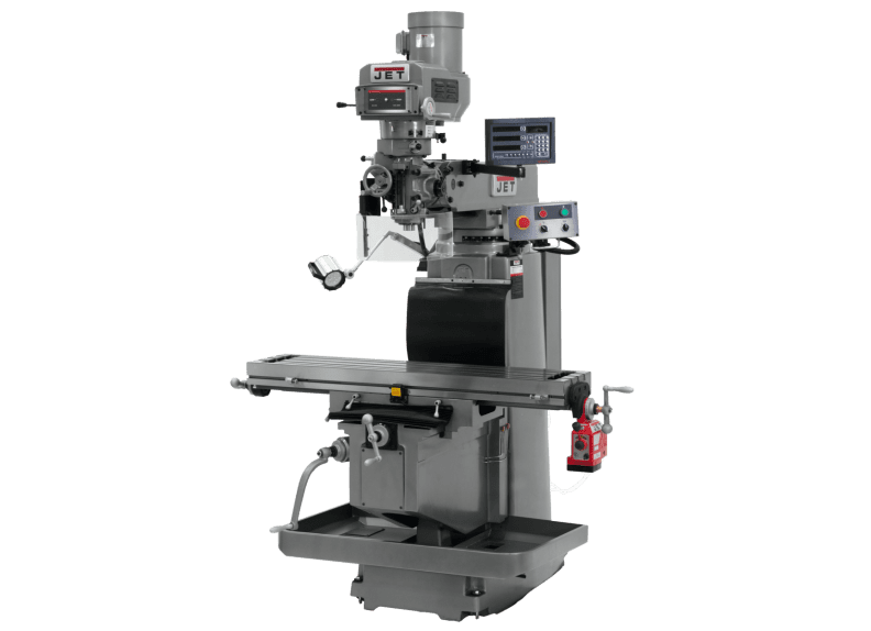 JTM-1254RVS with NEWALL DP700 3X (Q) DRO & X Powerfeed