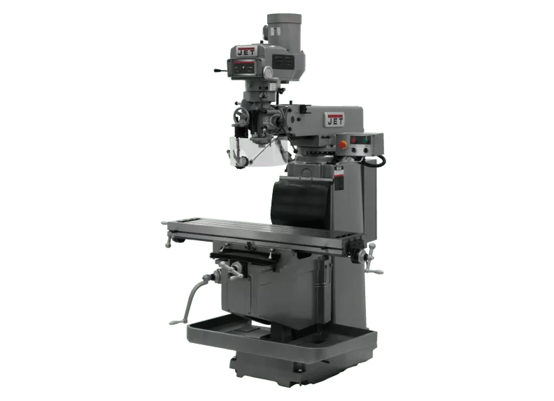 JTM-1254VS with Acu-Rite 303 3X (K) DRO, X Powerfeed & Air Power Drawbar