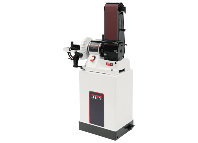 JSG-96CS, 6" x 48" Belt / 9" Disc Sander with Closed Stand, 3/4HP 1Ph, 115V