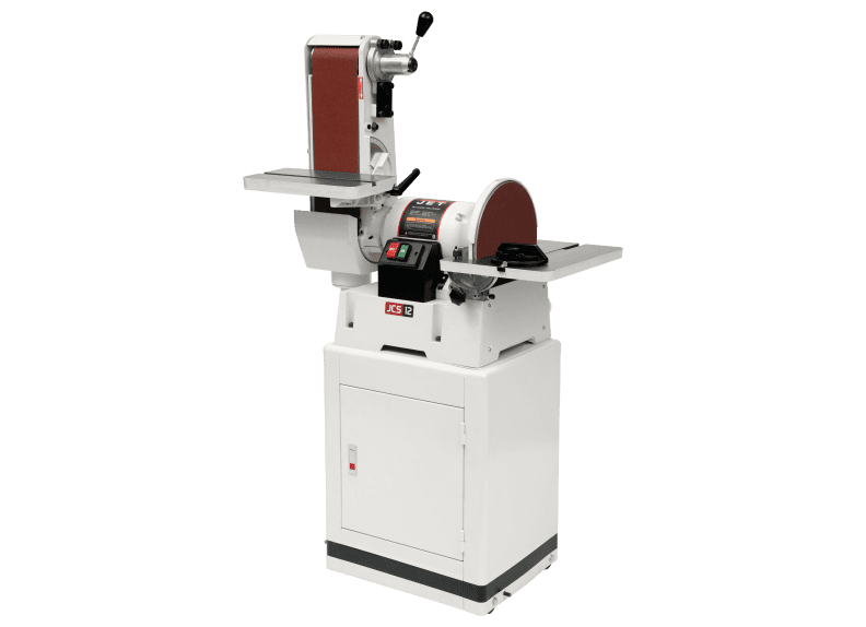 JSG-6CS, 6" x 48" Belt / 12" Disc Sander with Closed Stand