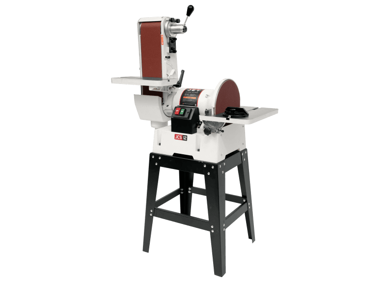 JSG-6DCK, 6" x 48" Belt / 12" Disc Sander with Open Stand