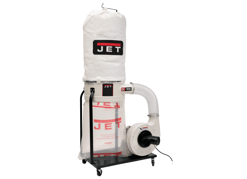 Dust Collector, 1.5HP 1PH 115/230V, 5-Micron Bag Filter Kit | DC-1100VX-5M