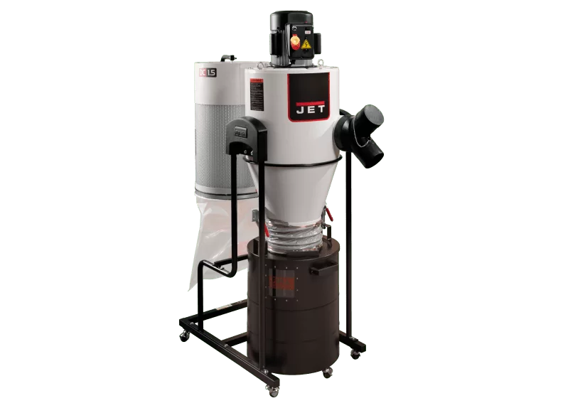 JCDC-1.5 Cyclone Dust Collector, 1.5HP, 115V
