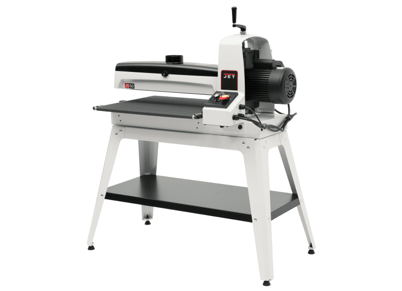 JWDS-2550 Drum Sander With Open Stand