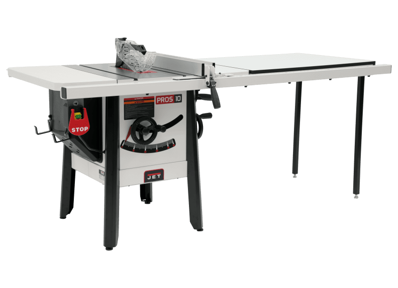 JPS-10 ProShop II, 10-Inch Tablesaw, Steel Wings, Extension Table, 52-Inch Rip, 1Ph 115V