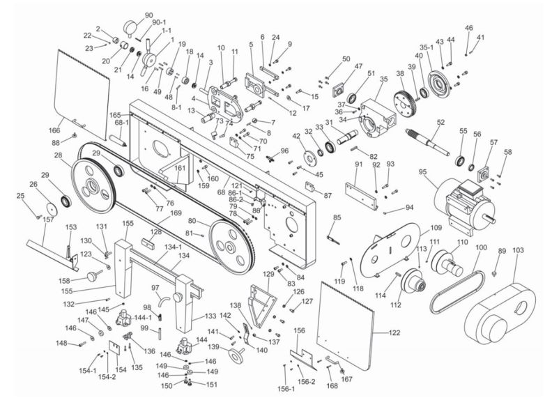 EHB-1018VMH Arm Assembly