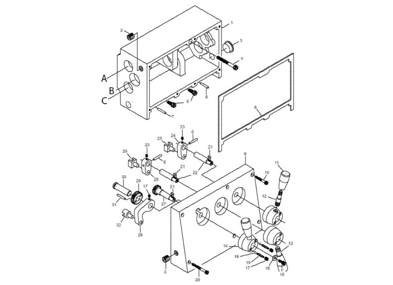 E-1440VS Gearbox Assembly