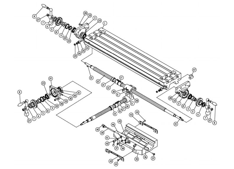 ETM-949 Table Assembly