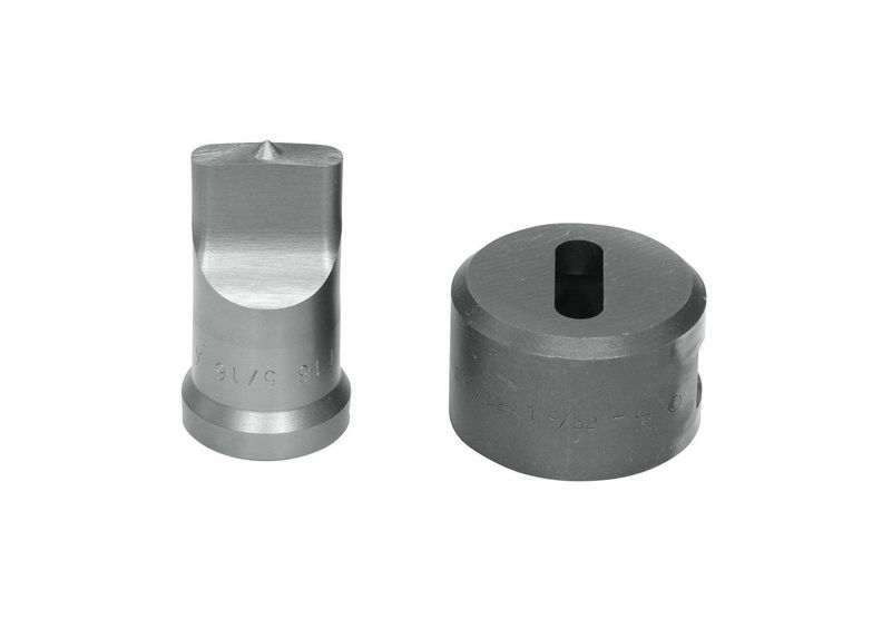 5/16 X 1-1/16 Oblong Punch & Die Set With Key-Way - (PDOB5/16X1-1/16)