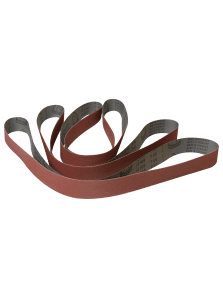 Aluminum Oxide Sanding Belts, 2" x 72", 80 Grit (3-Pack)
