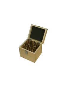 20-Piece TiN-Coated Double End Mill Set