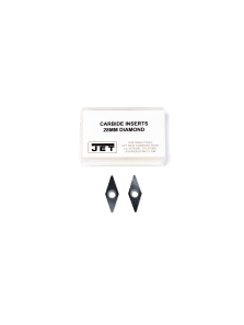 JET Woodturning Chisel Cutting Blade 28mm Diamond Carbide Insert (2PC)