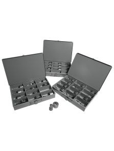 32 Piece Round Punch & Die Set with Storage Cases

